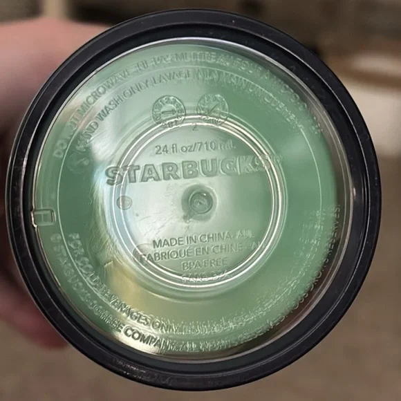 Starbucks Mint Green Tumbler Lid - Picture 4 of 4